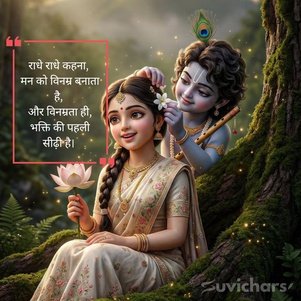 Radhe Radhe Suvichar