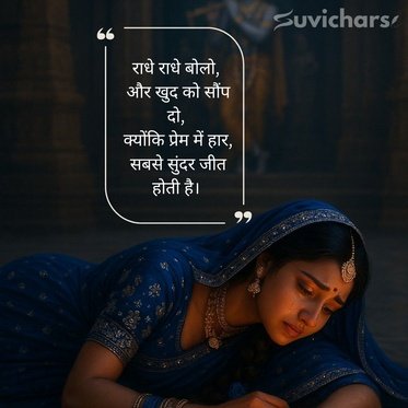 Radhe Radhe Suvichar